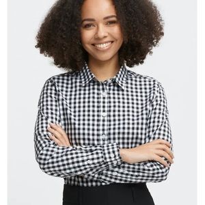 Cargo Crew Black Buffalo Check Button Down Shirt